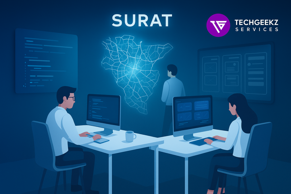 What Makes TechGeekz the Top Web Development Agency in Surat?