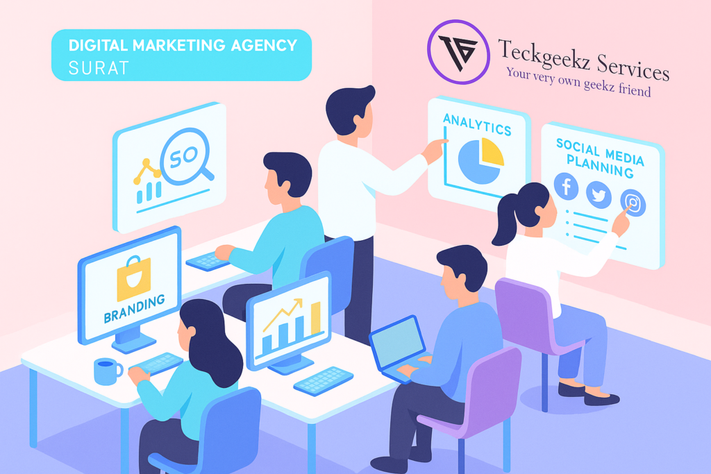 TechGeekz is Redefining What It Means to Be the Best Marketing Agency in Surat in 2025