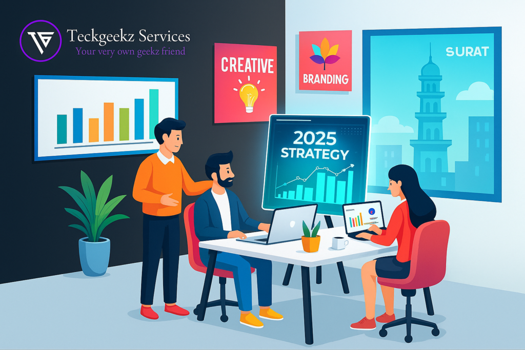 What Sets the Best Marketing Agency in Surat Apart? The TechGeekz 2025 Advantage Explained